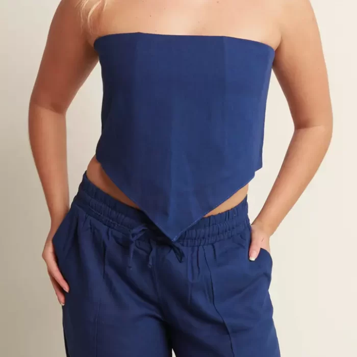 Cropped Nina – azul