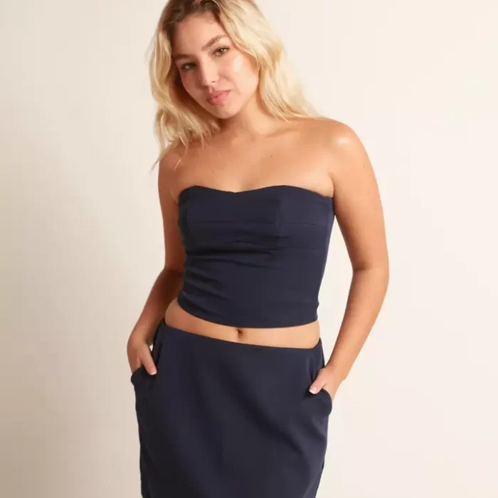 Saia Giulia – azul marinho